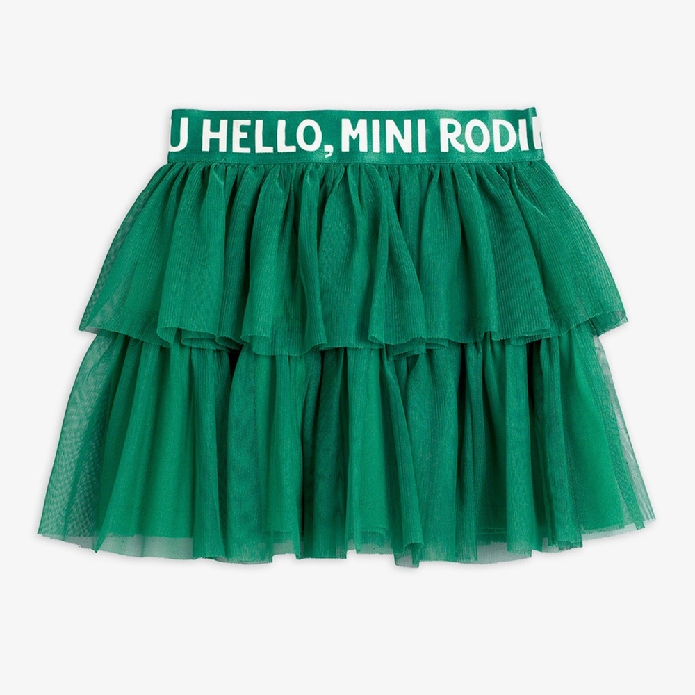 🆕🏷️ Mini Rodini Tull Skirt 💚💚 80/86